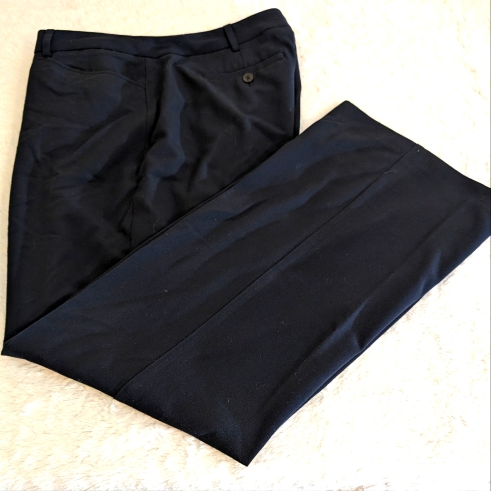 Michael Kors| Black Gramercy Fit Trousers Side And Back Pockets